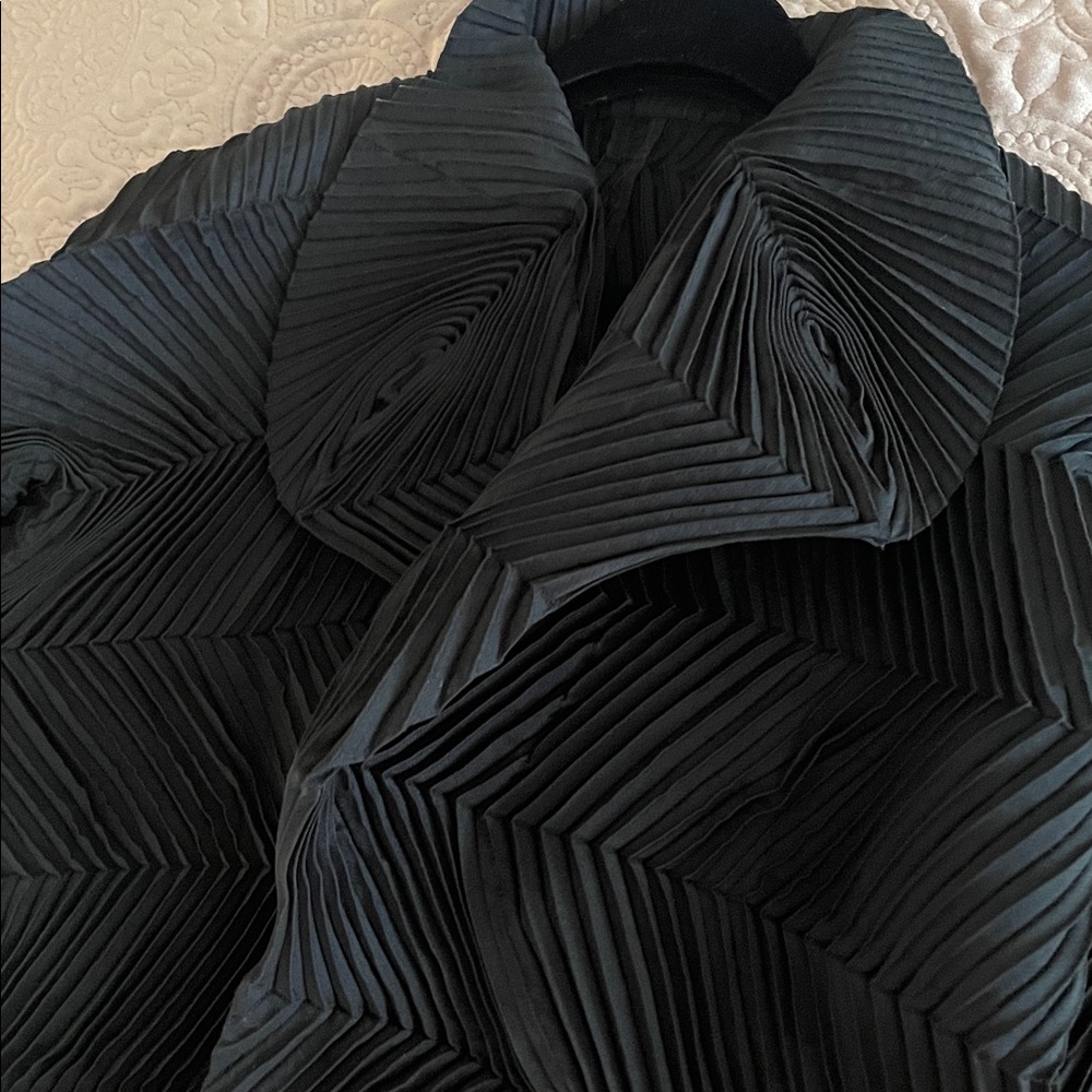 Issey Miyake very Rare jacket JP3 US M in BLACK - Picture 7 of 8